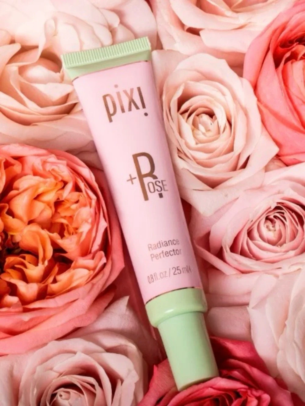 Pixi Beauty Pink Pearl Rose Radiance Perfector Skin Illuminating Enhancer .8oz